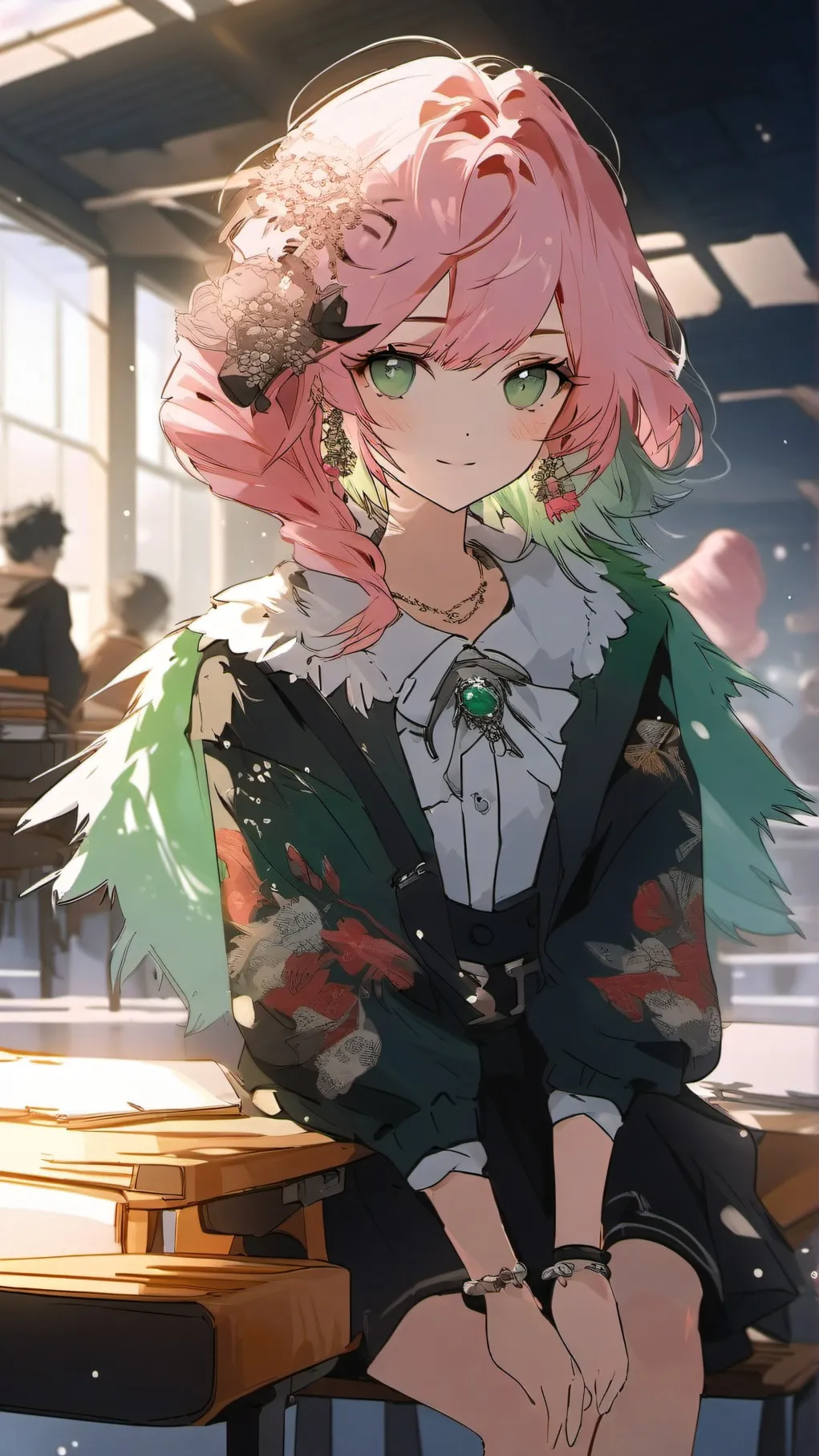 ai character: Madchen background