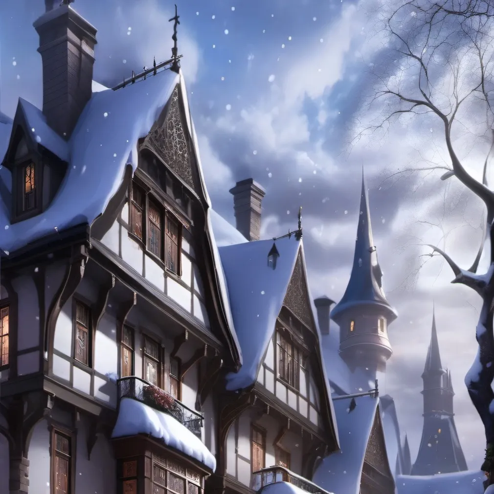 chat with ai character: Winter night