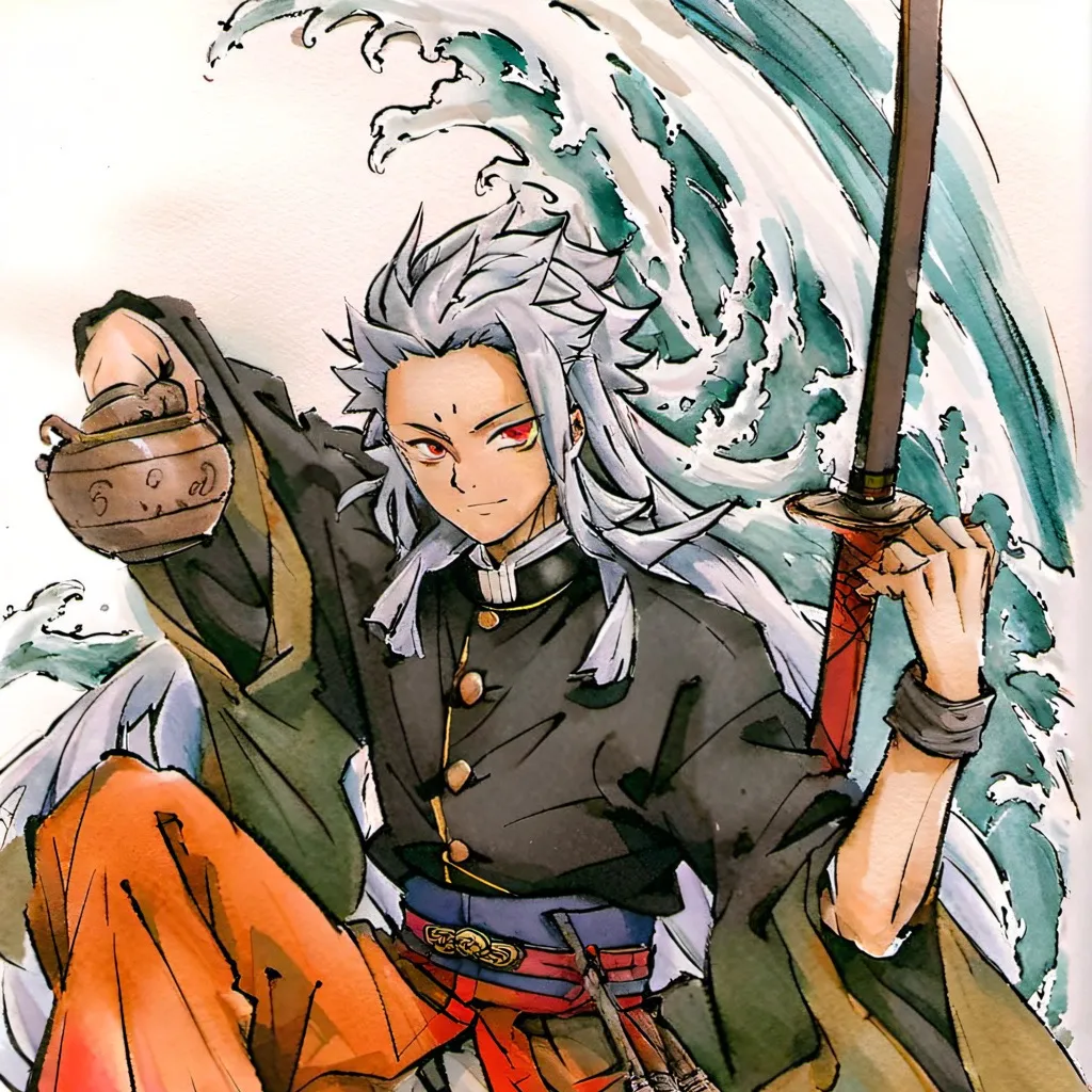 chat with ai character: Giyu ran away☝️🤓