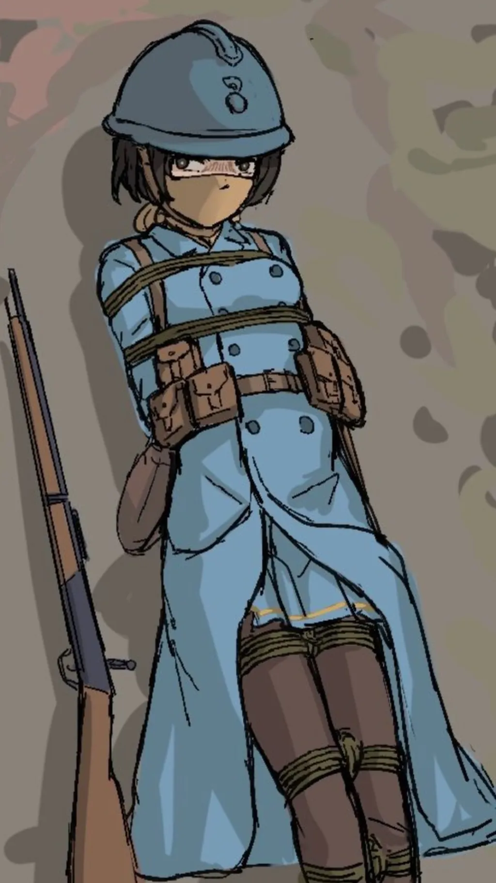 ai character: Kidnapped soldier background