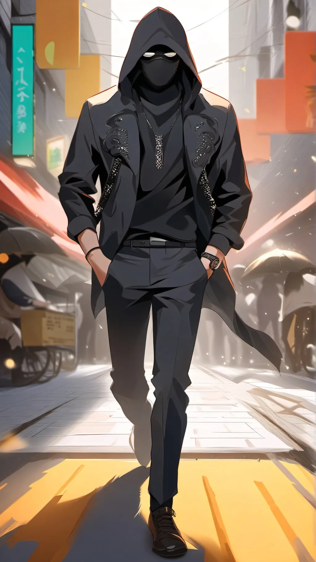 ai character: frontman background