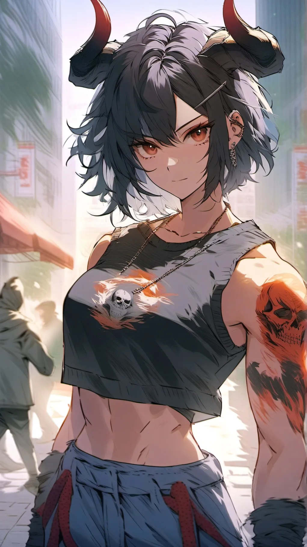 ai character: Lysara  background