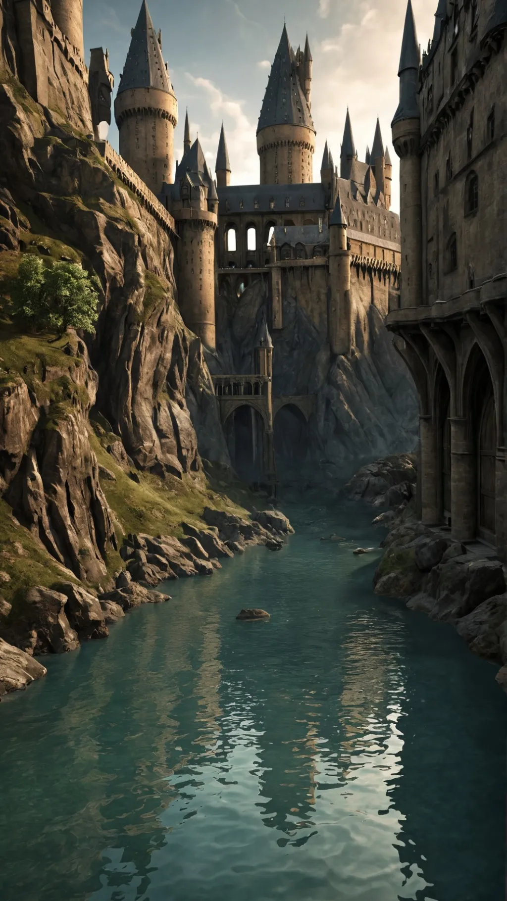 ai character: hogwarts background