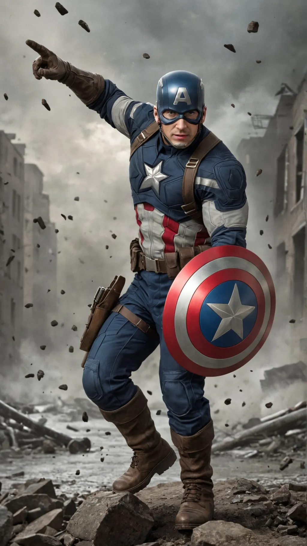 ai character: avengers background