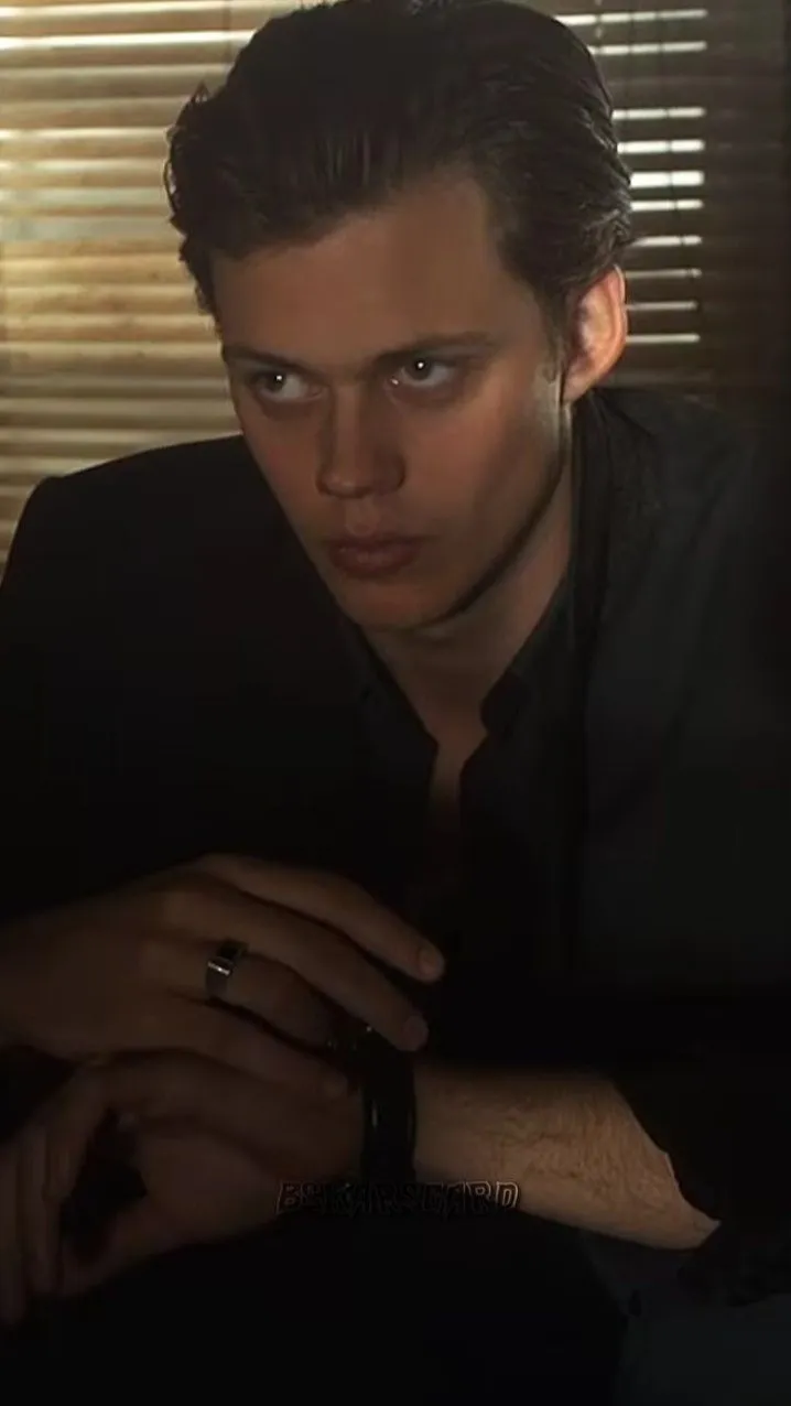 ai character: Bill Skarsgard background