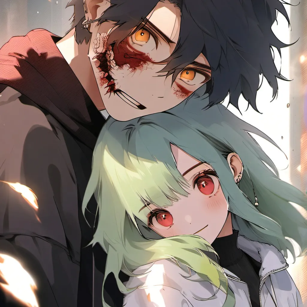 chat with ai character: human girl boy zom