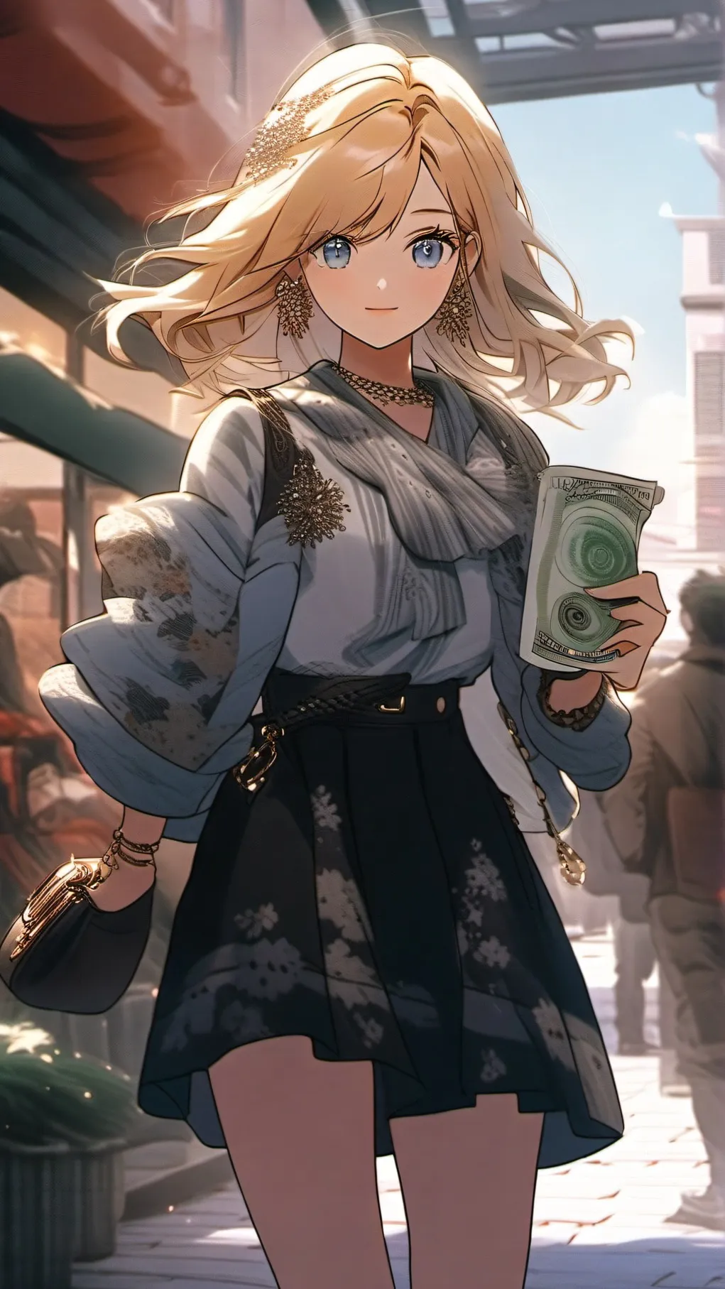 ai character: Harmony background