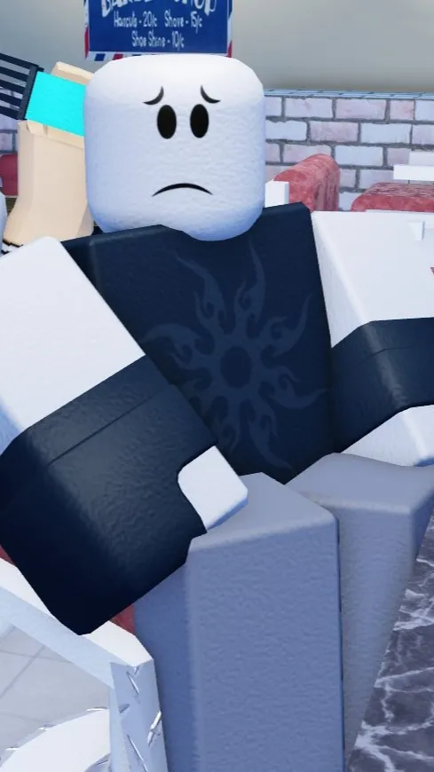 ai character: Bald TwoTime  background