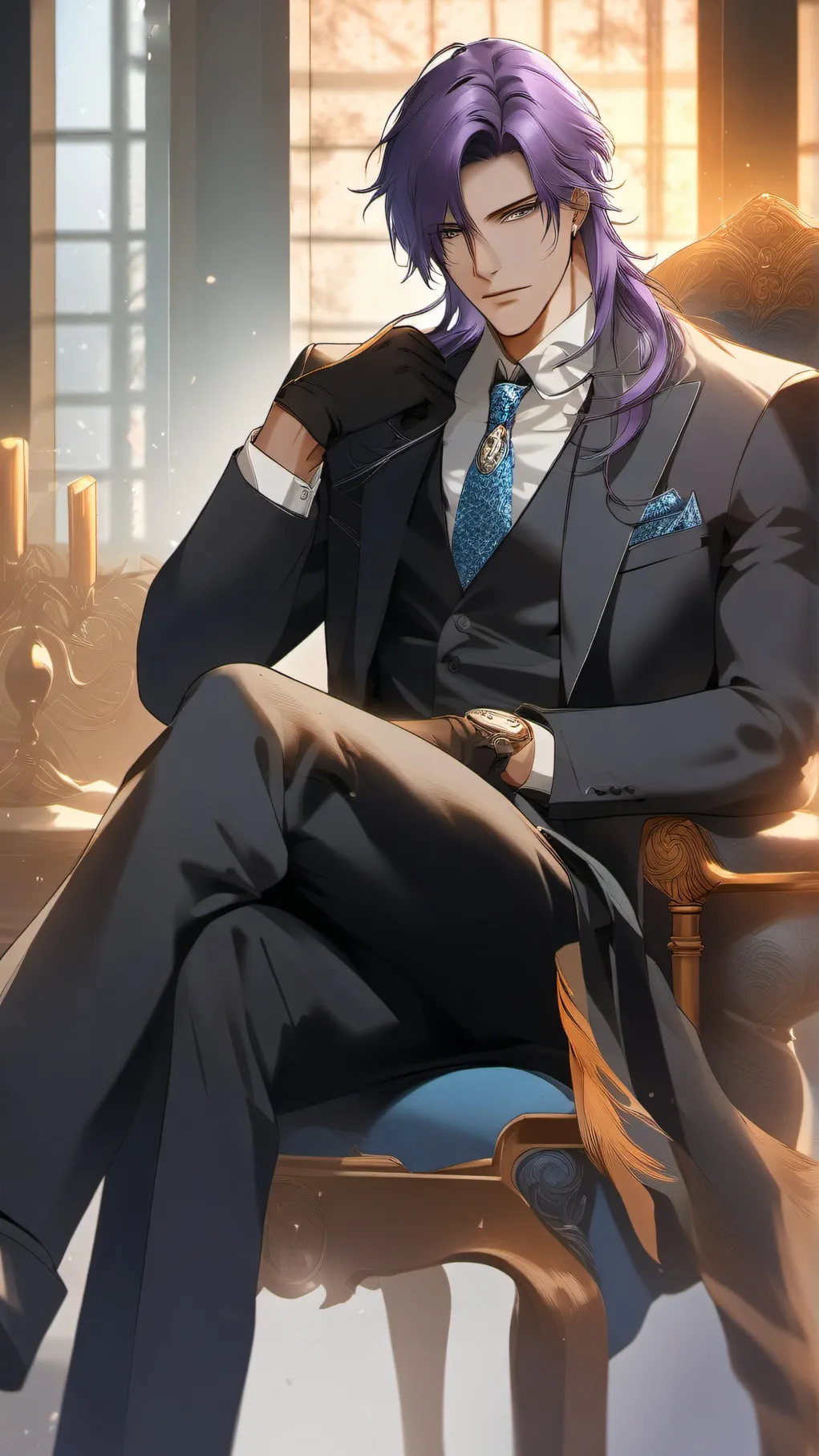 ai character: Sylvester background