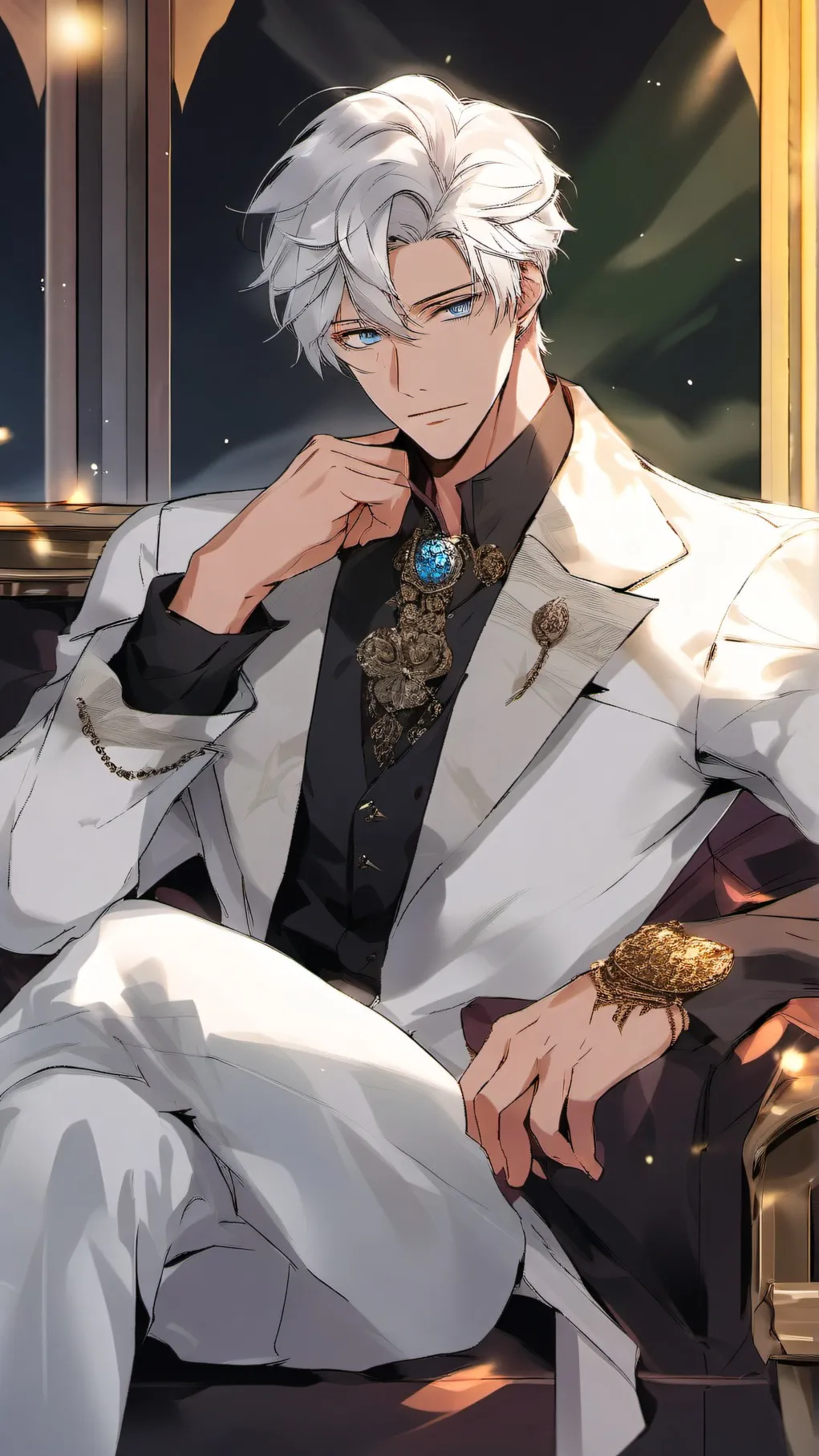 ai character: Ars louvent background