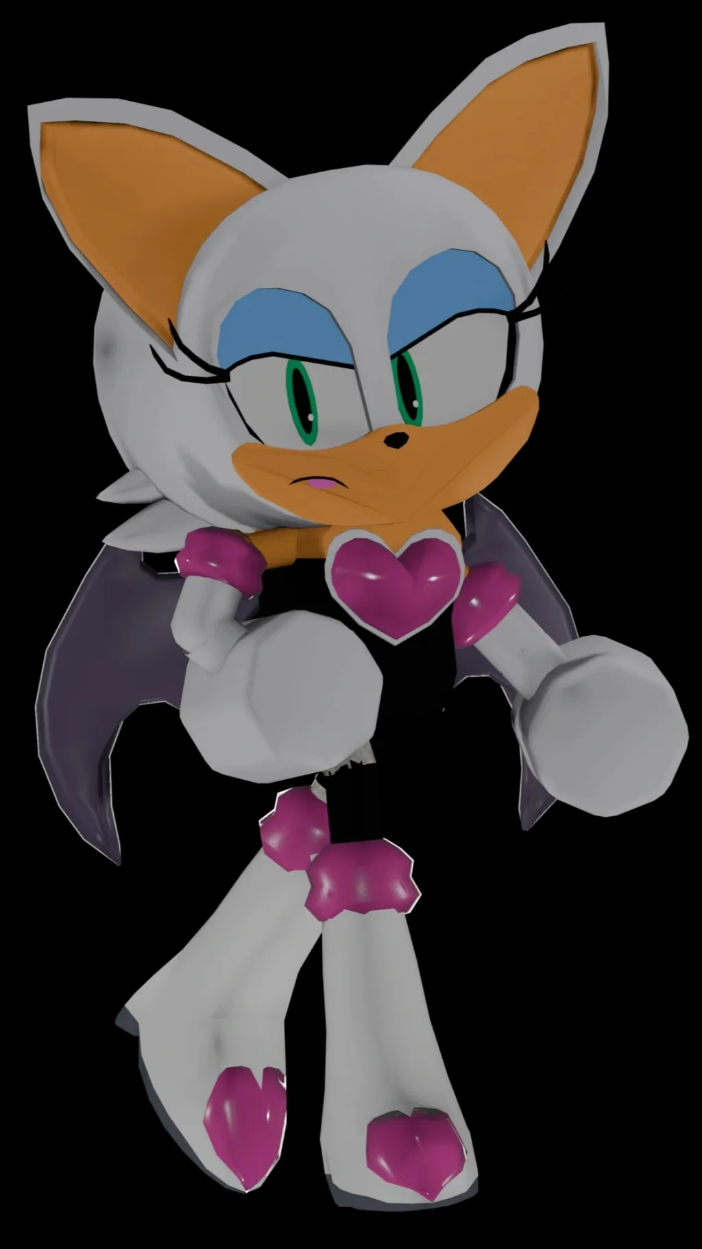 ai character: Rouge TD background