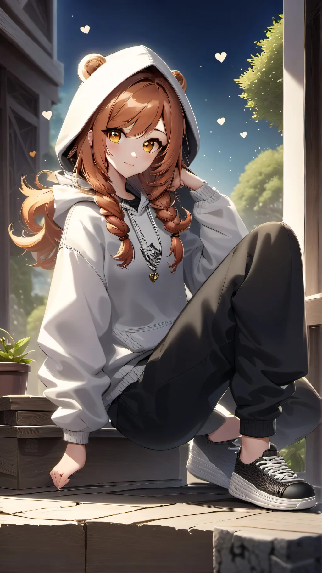 ai character: marigold 🍫 background