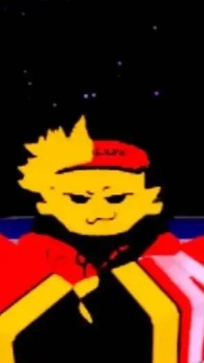 ai character: Elliot sus coolkid background