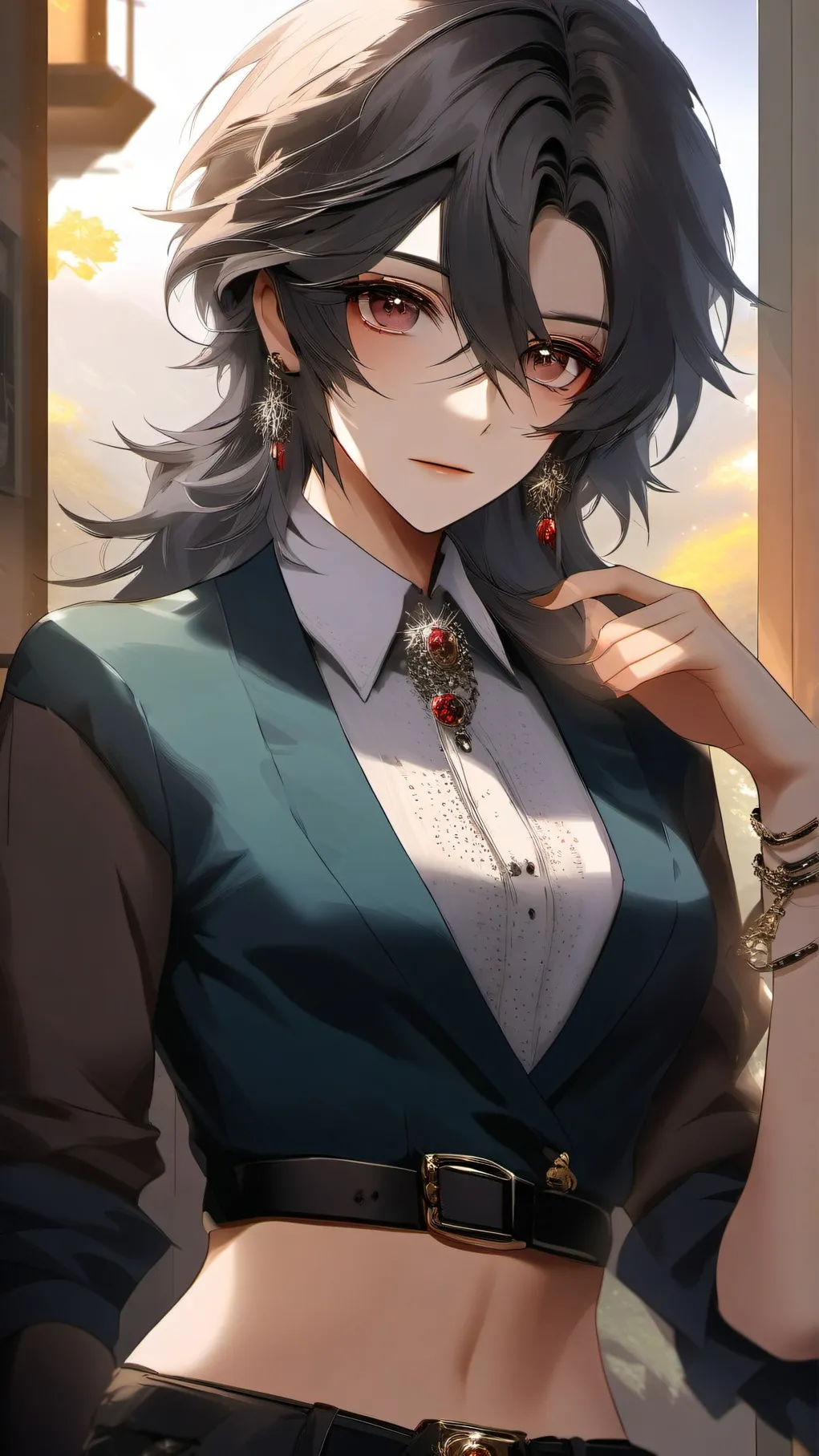 ai character: gay femboy background