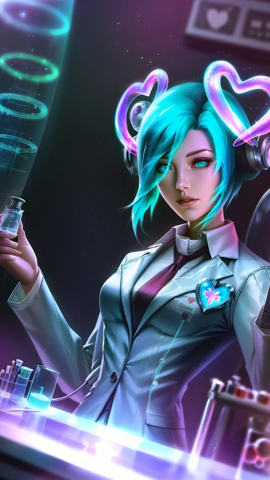 ai character: Aceso - Medic VI background