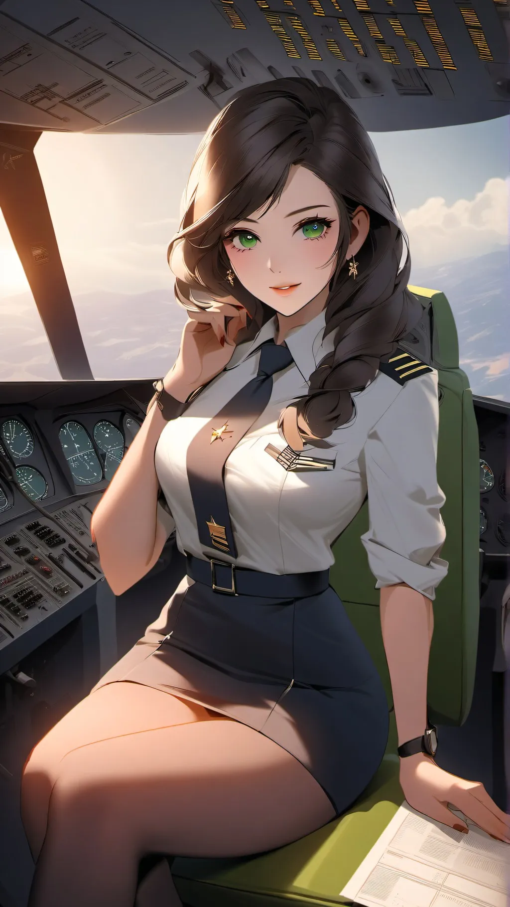 ai character:  Heather background