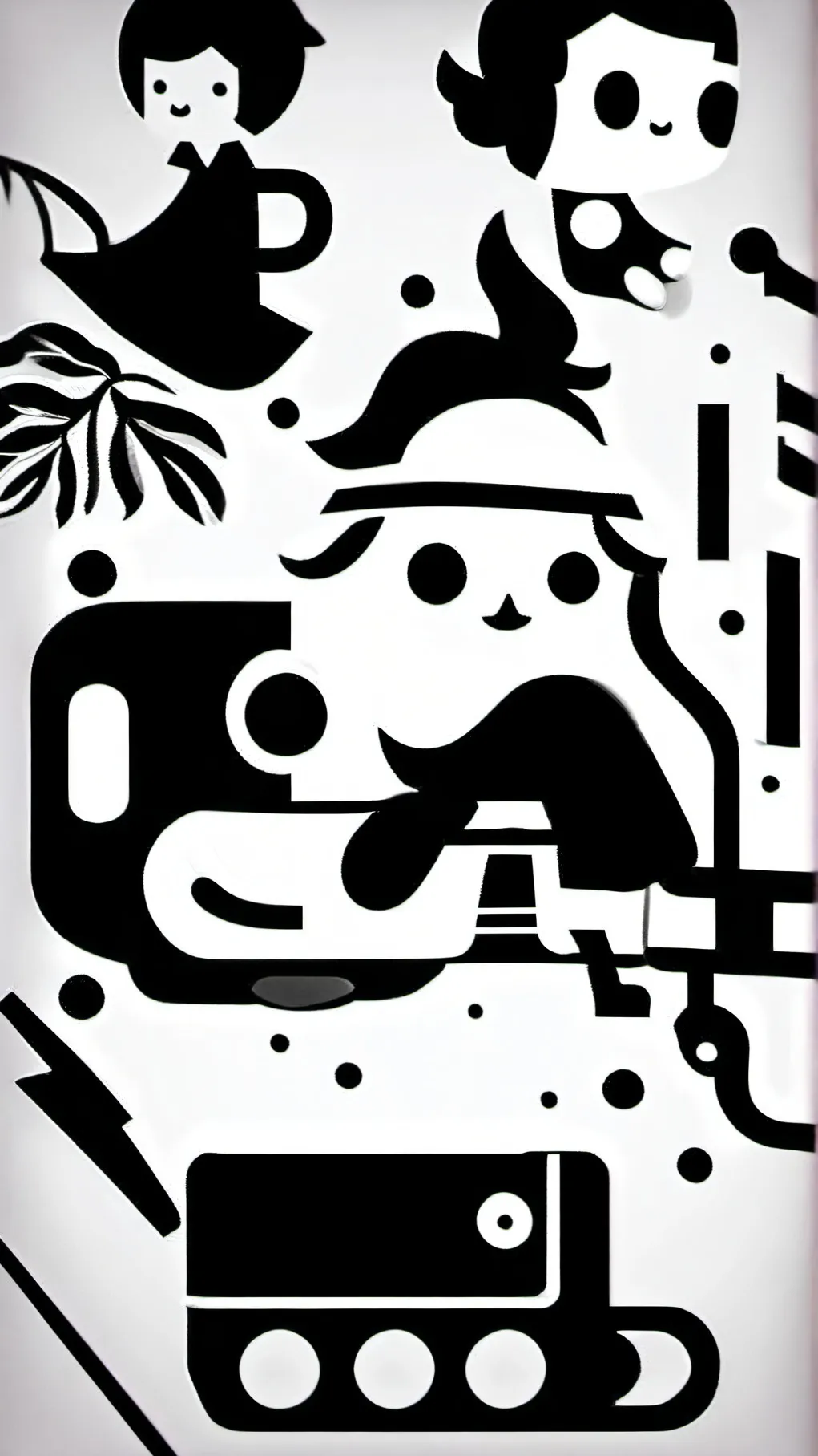 ai character: Black man background