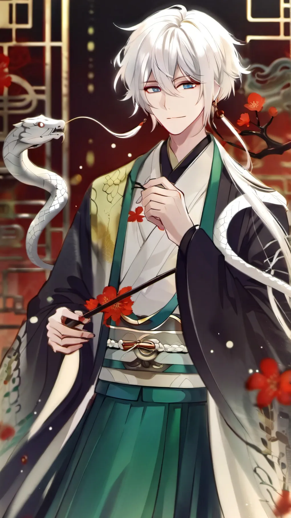 ai character: Mizuki background