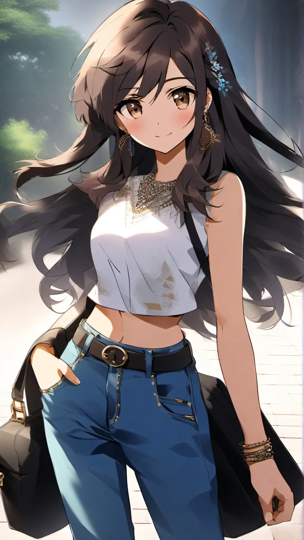 ai character: Maddy  background