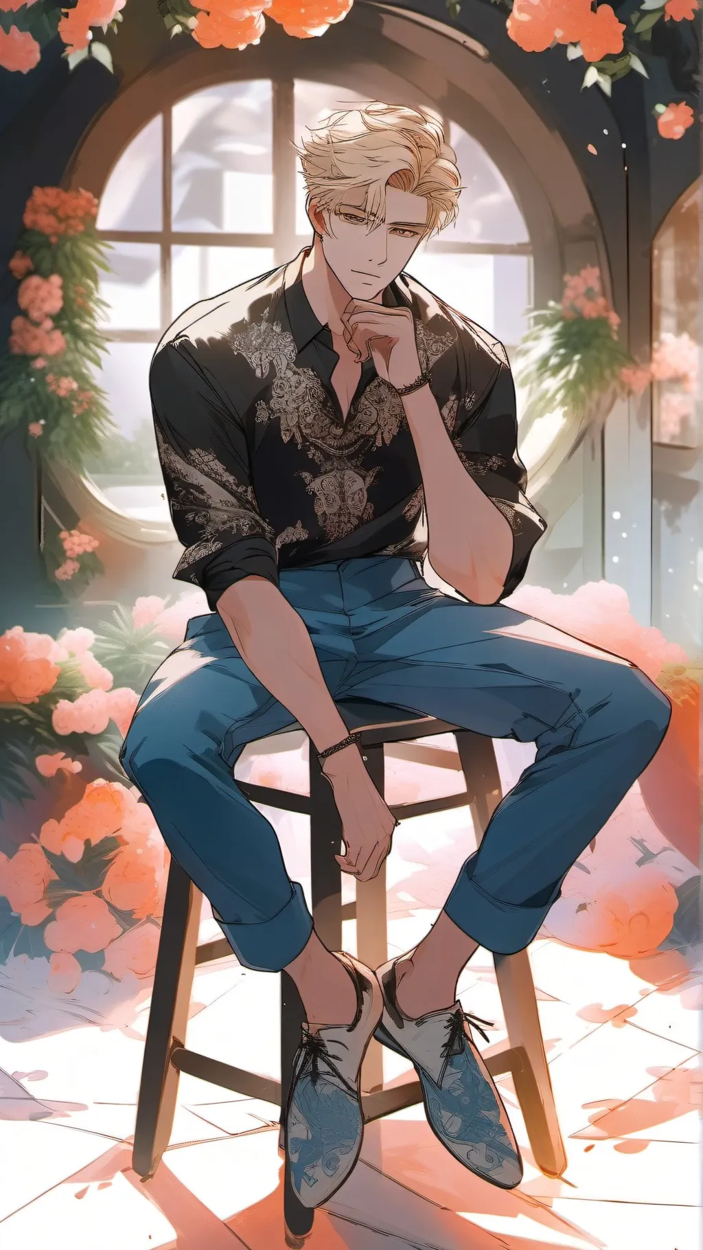 ai character: Zane background