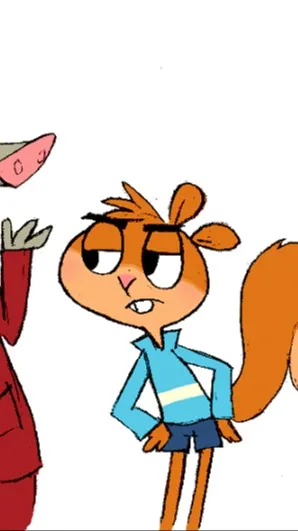 ai character: Paddy and Scaredy background