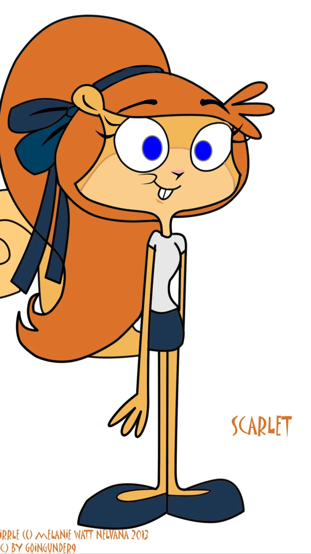 ai character: Scarlet S. background