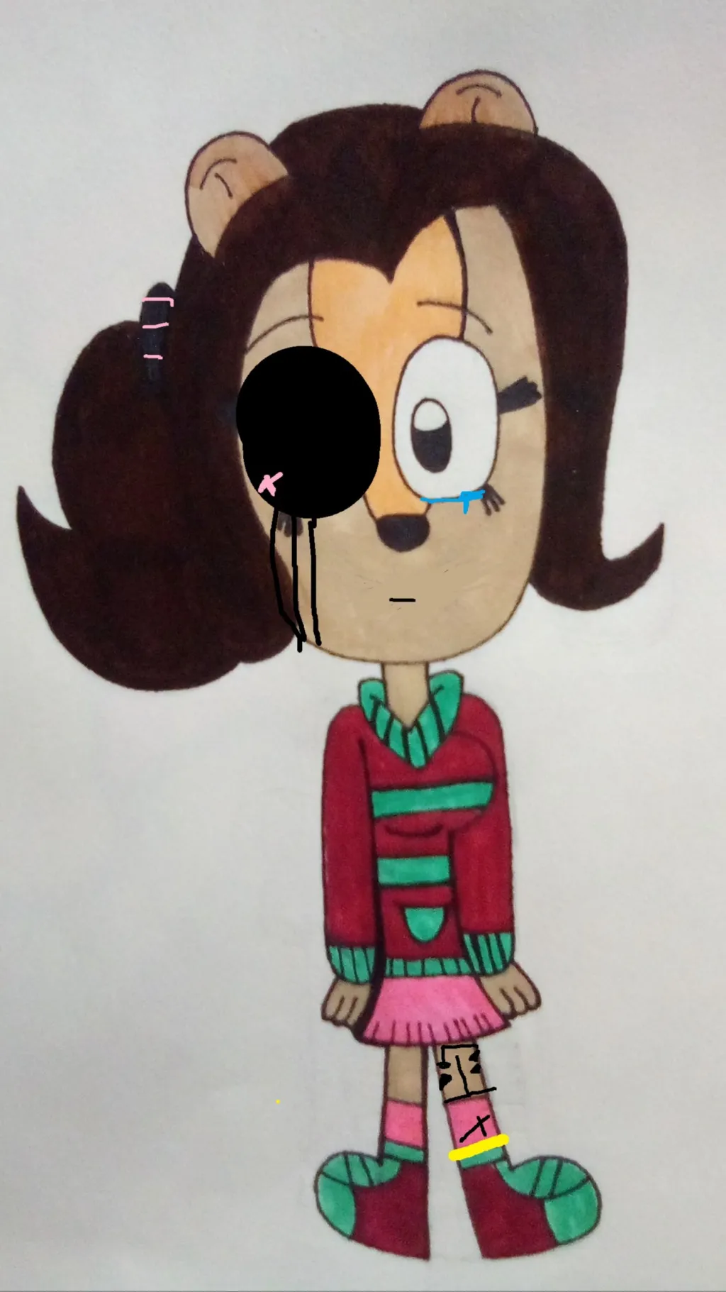 ai character: SS INFECTION background