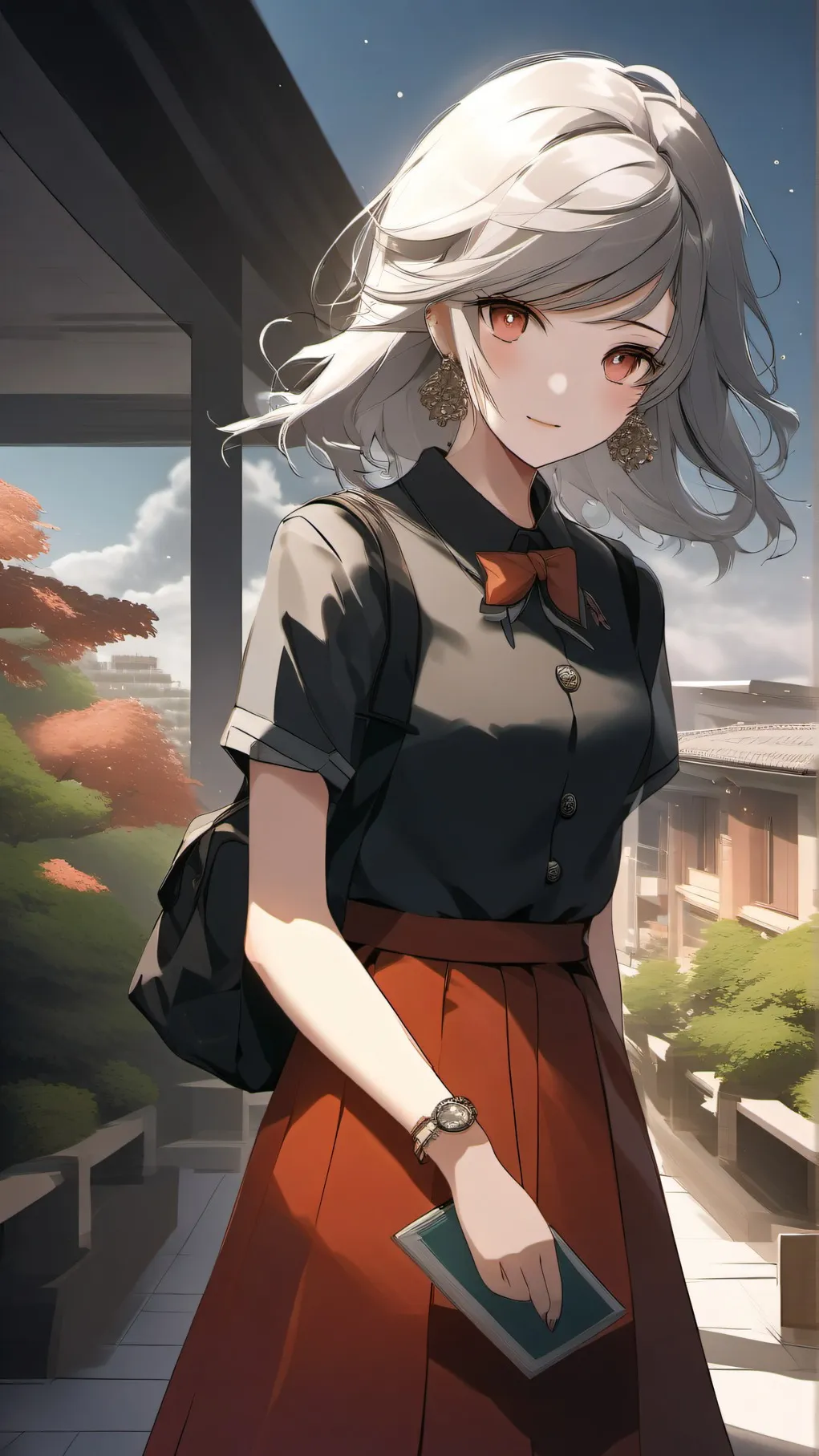 ai character: MHA X UR SCHOOL background