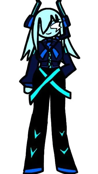 ai character: Lectrisa FNF background
