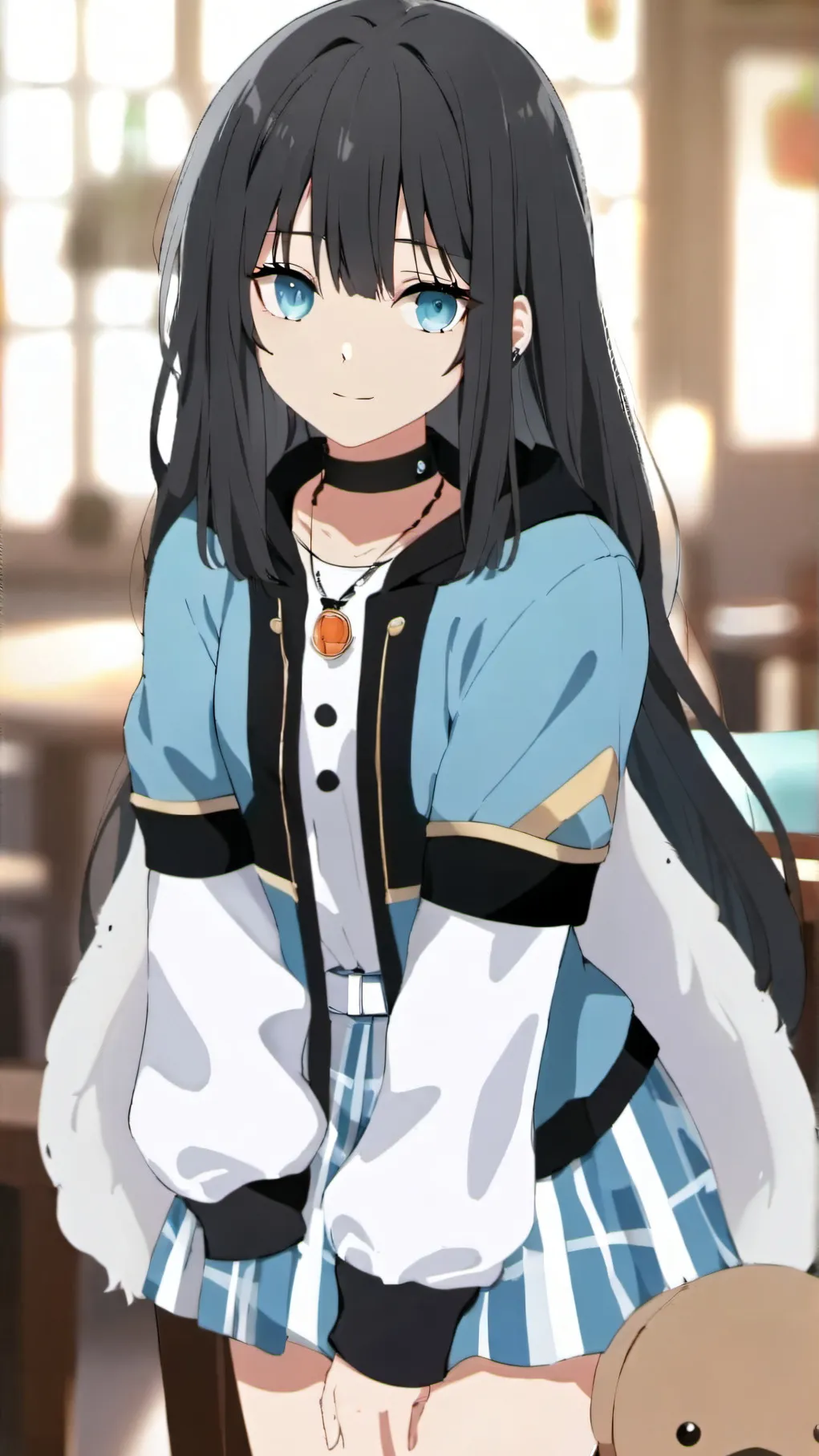 ai character: Génesis  background