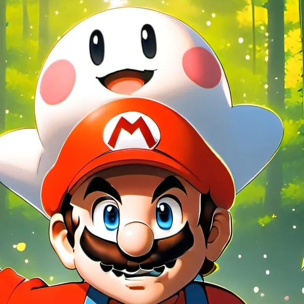 chat with ai character: Mario steal liver.