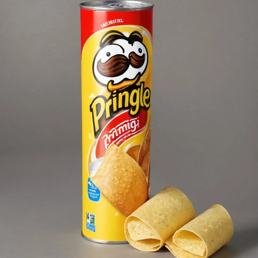 chat with ai character: Pringle can 