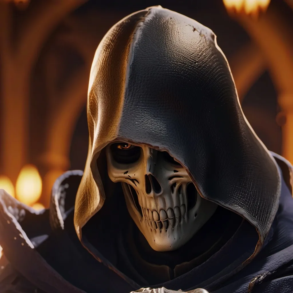 chat with ai character: Your reaper daddy~