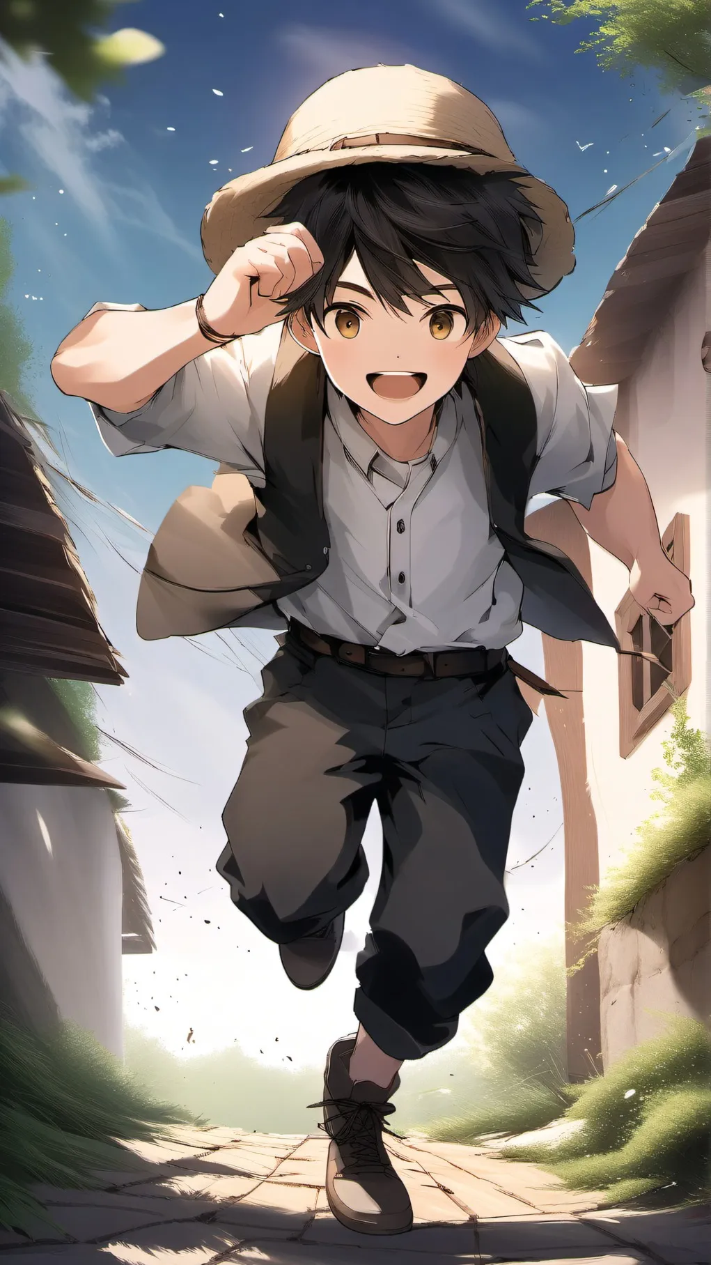 ai character: BALKAN BOY background