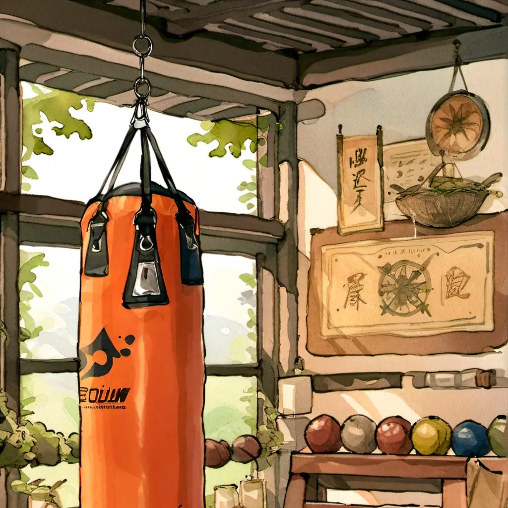 chat with ai character: Punching bag