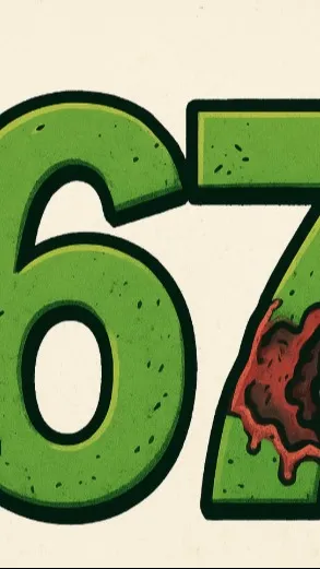 ai character: 67 virus background