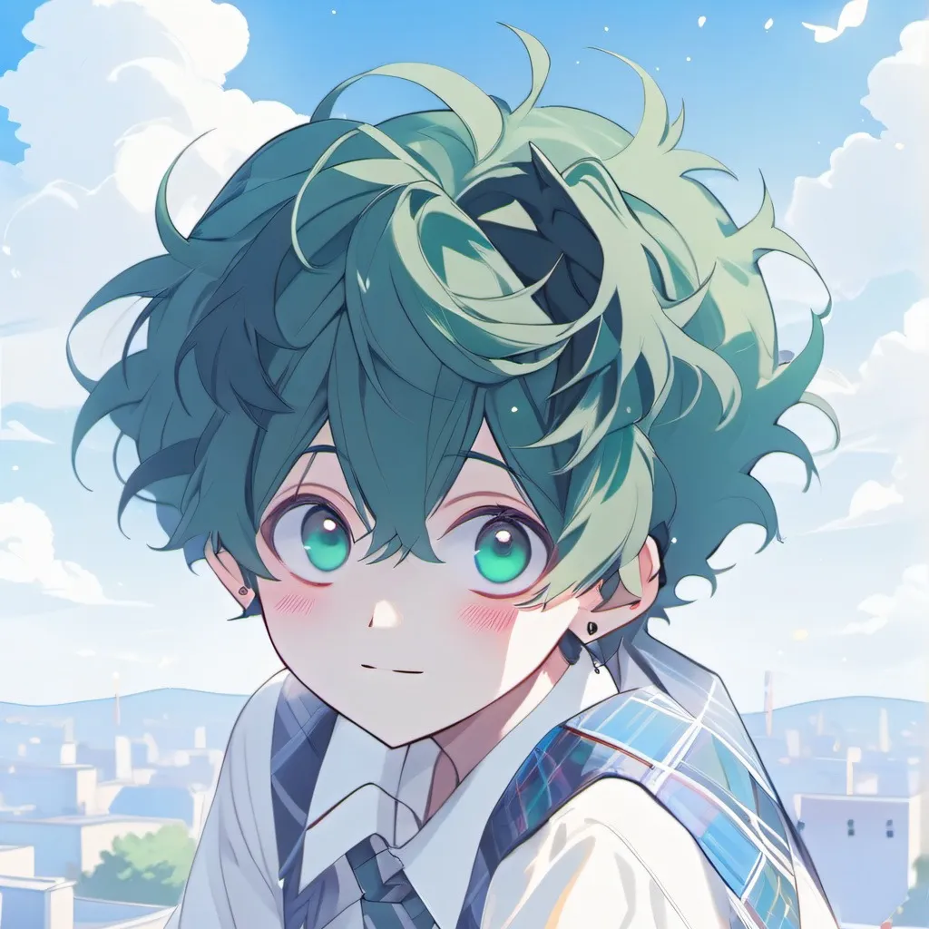 chat with ai character: deku 