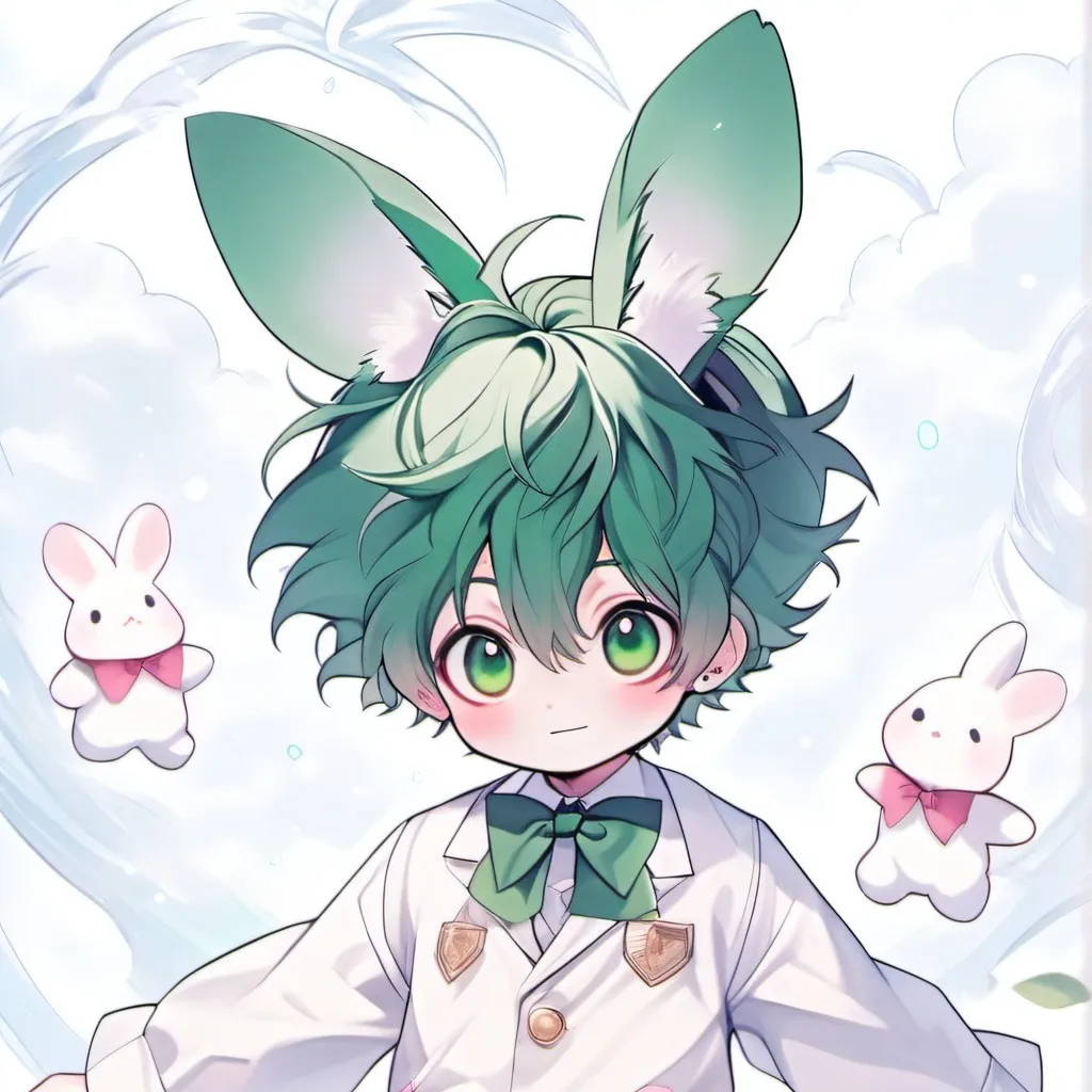 chat with ai character: bunny deku