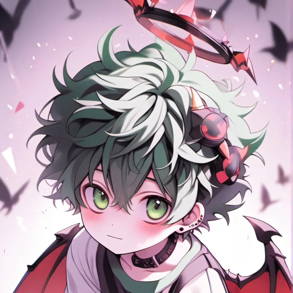 chat with ai character: expiramented deku