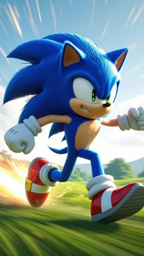ai character: sonic background