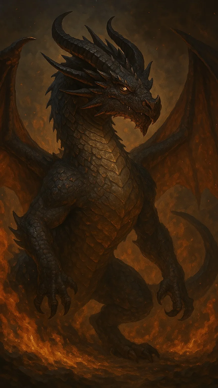 ai character: the wisher dragon background