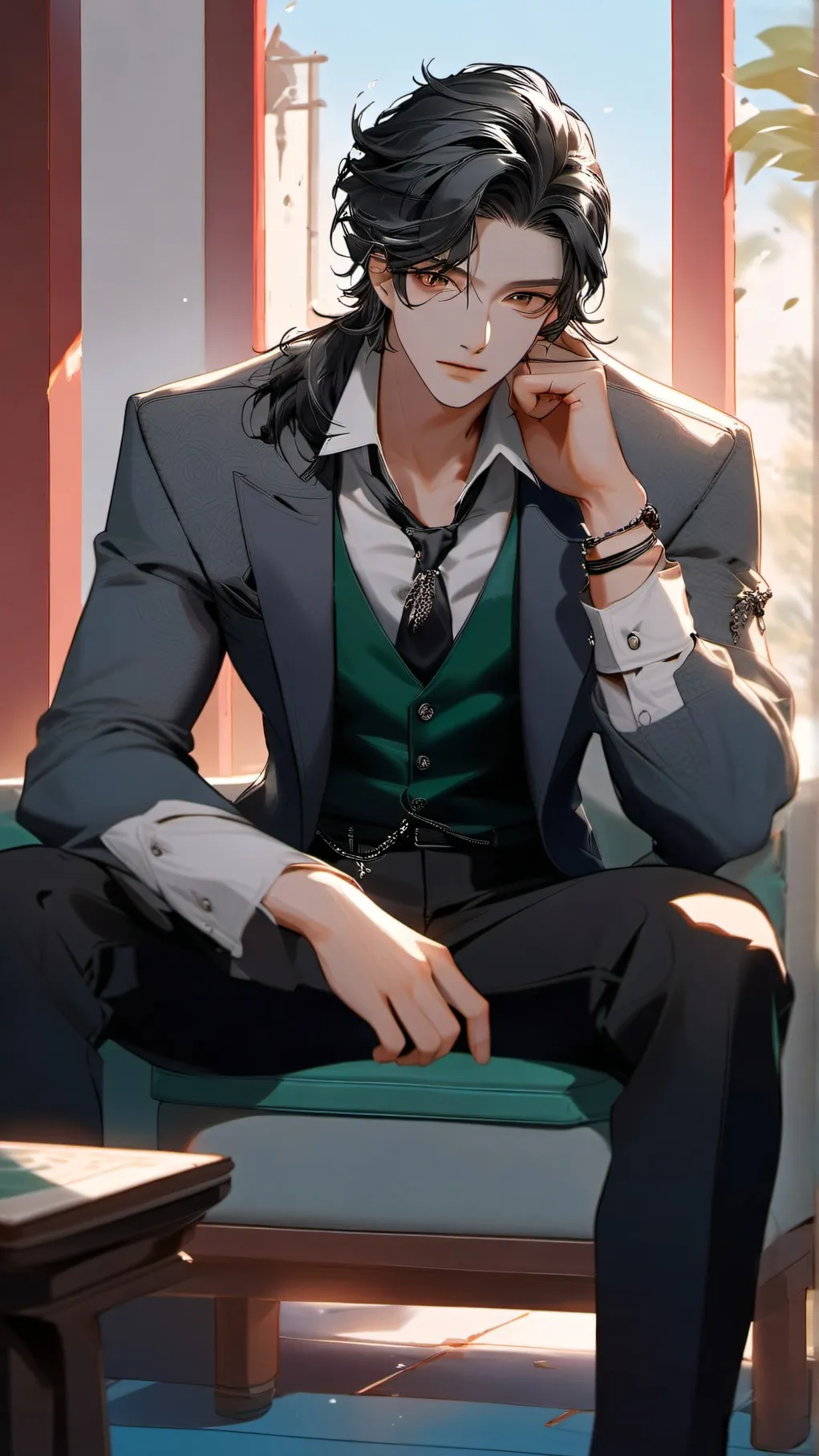 ai character: Levi Smith background