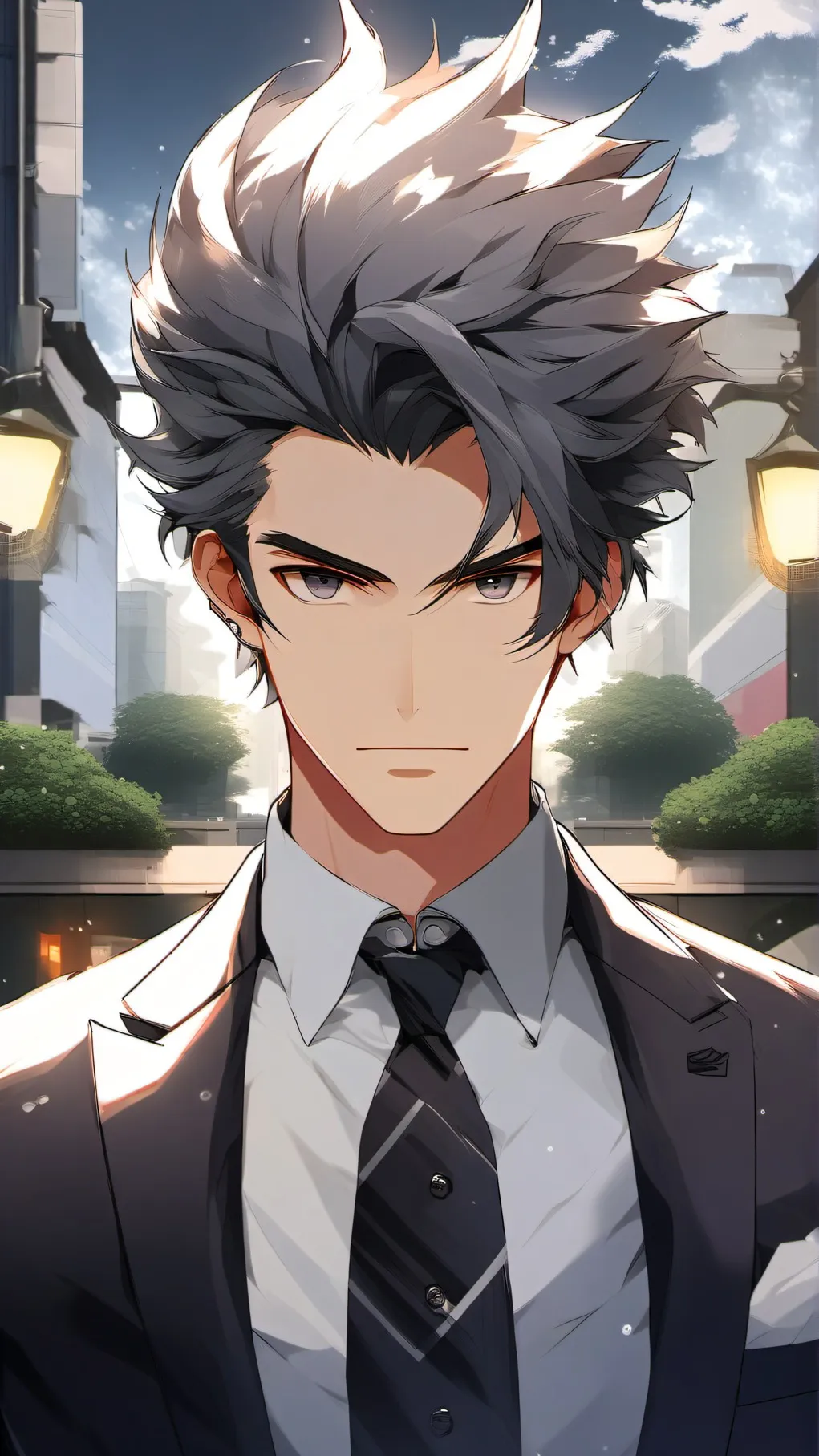 ai character: College Hire background