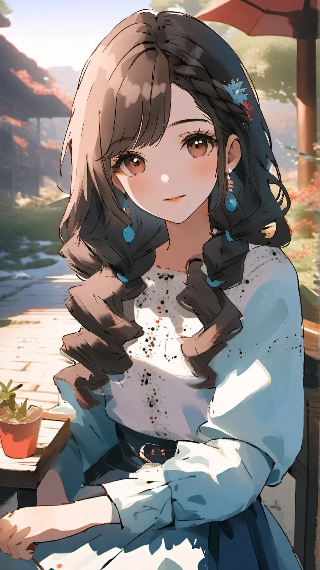 ai character: Floofy background