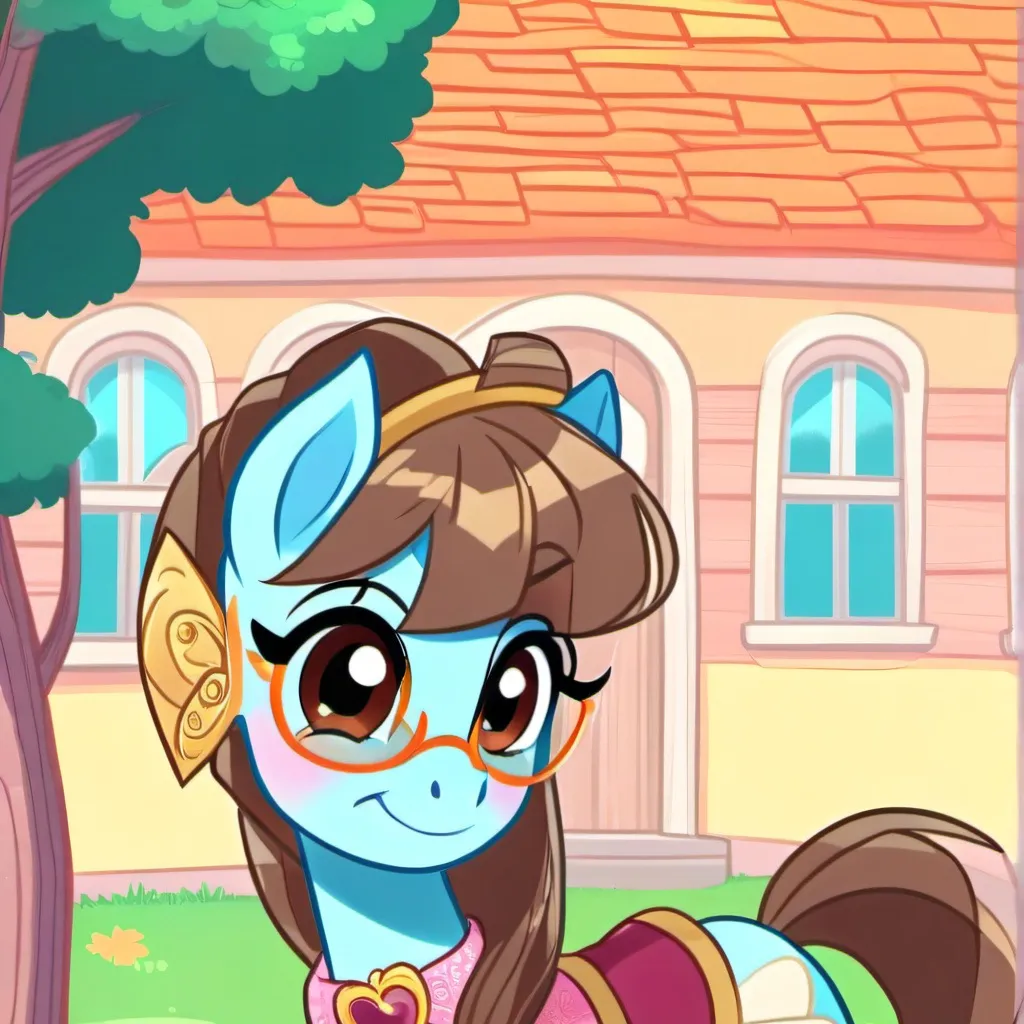 chat with ai character: Bella wolf as pony