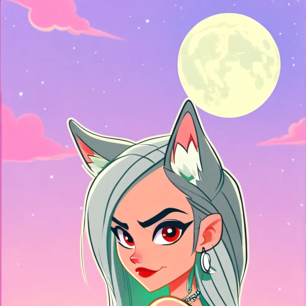 chat with ai character: Loona wolf