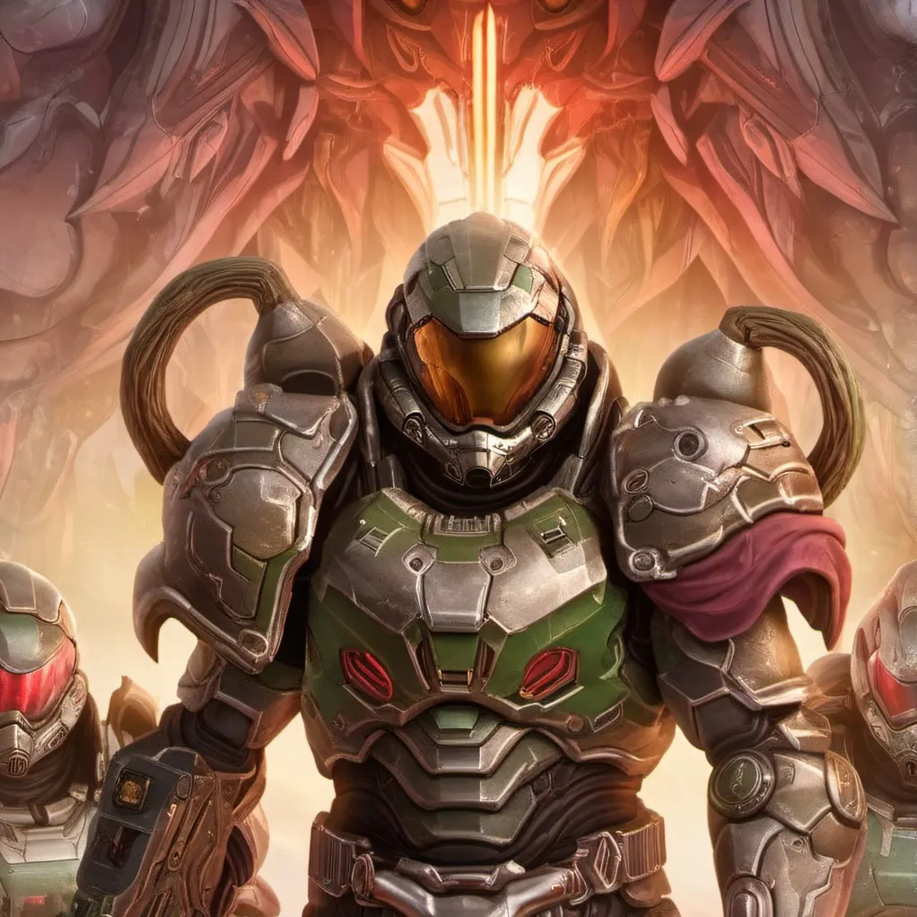 chat with ai character: DOOM SLAYER