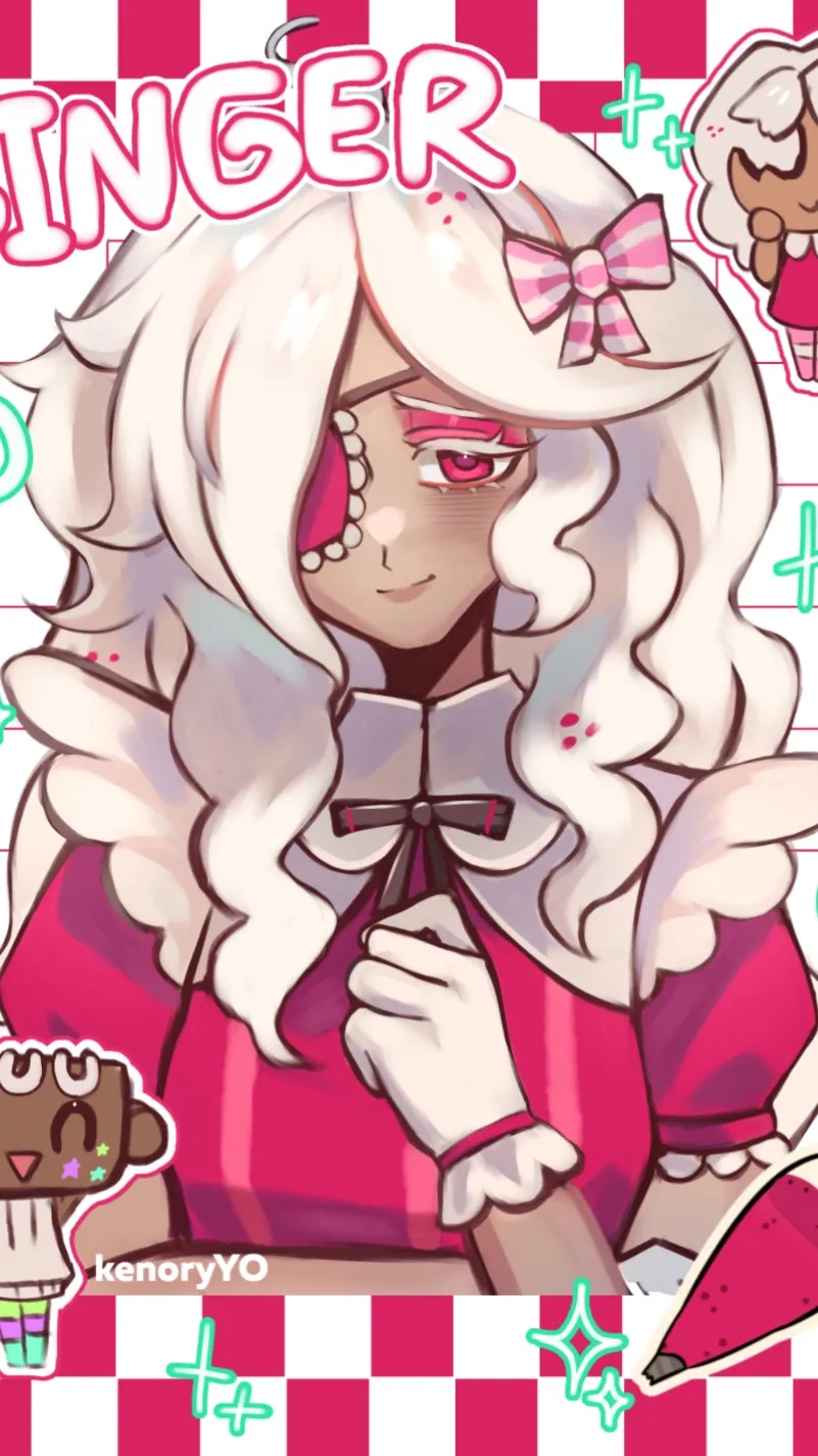 ai character: «♡»ginger«♡» background