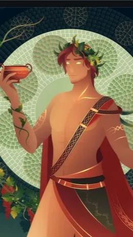 ai character: Dionysus background