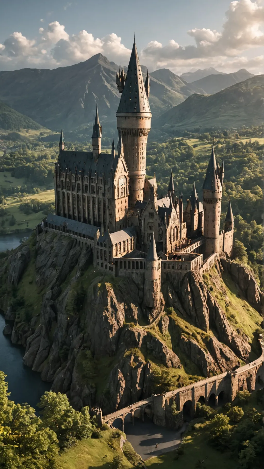 ai character: Hogwarts background